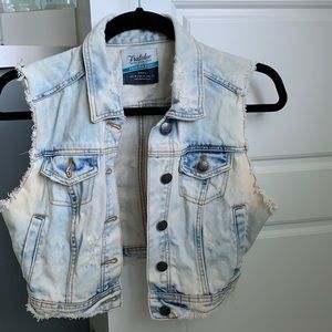 Premium Wash Jean Vest